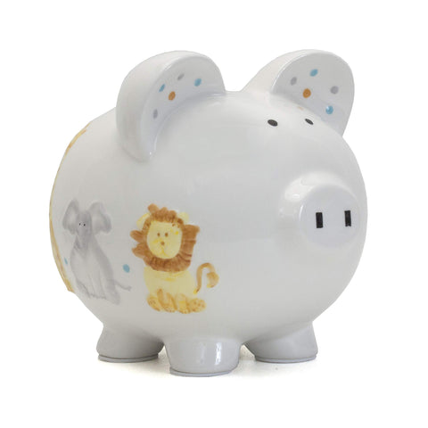 Large Sweet Safari Pig Bank