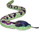 Snake Printed Green Purple Scales 54"