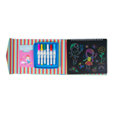 Wipeable Rainbow Fairy Chalk Board Sketchbook