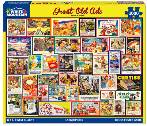 Great Old Ads Puzzle 1000 Pce