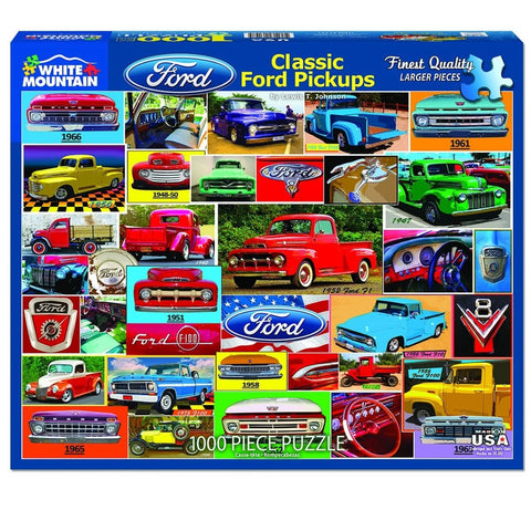Classic Ford Pickups Puzzle 1000 Pce
