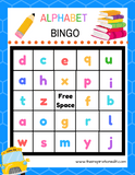 Alphabet Bingo Uppercase Letters
