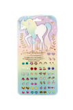 Great Pretenders Whimsical Unicorn Stick On Earrings 30 Pr.