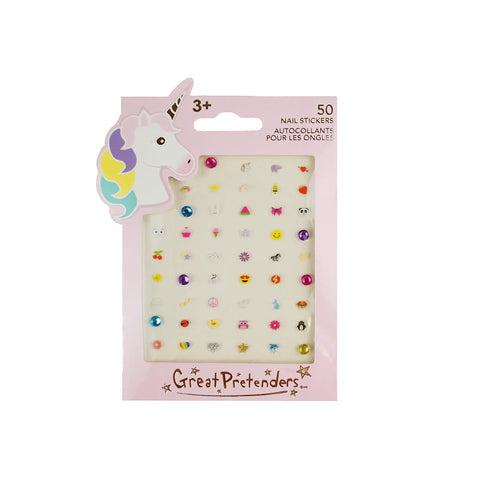 Great Pretenders Unicorn Nail Stickers 50 Pce