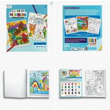 Ooly Color By Numbers Coloring Book Wonderful World