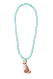 Great Pretenders Woodland Fox Necklace