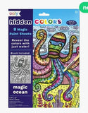 Ooly Hidden Colors Magic Paint Sheets Magic Ocean