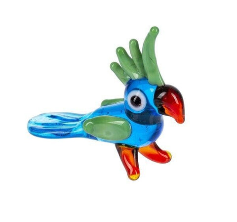 Miniature Glass Cockatiel Parrot