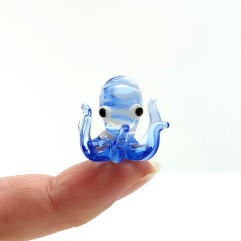 Miniature Glass Octopus