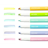 Ooly Noted Micro Fine Pen & Highlighter 6 Pk