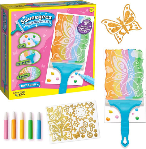 Squeegeez Magic Reveal Art 25 Pce Set