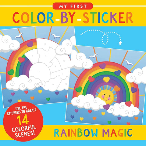 My First Color By Sticker Book Rainbow Magic