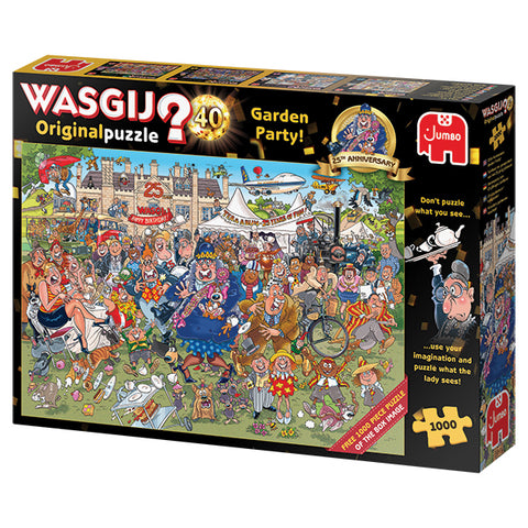 Wasgij Original Puzzle #40 Garden Party 1000 Pce
