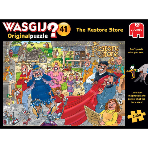 Wasgij Original Puzzle #41 The Restore Store 1000 Pce