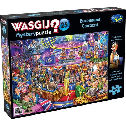 Wasgij Mystery Puzzle #25 Eurosound Contest 1000 Pce