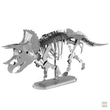 Metal Earth Triceratops Skeleton
