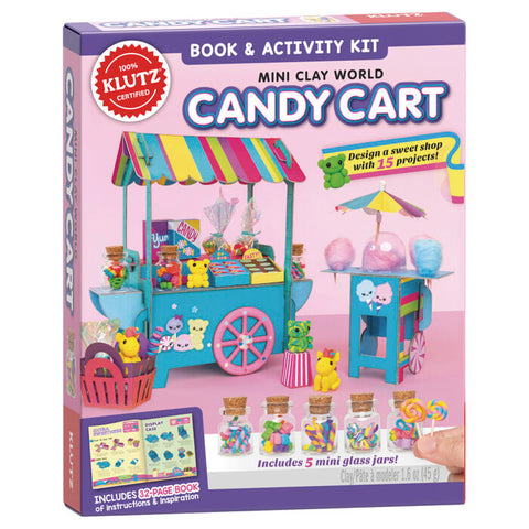 Klutz Mini Clay World Candy Cart Activity Kit