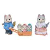 Calico Critters Husky Family