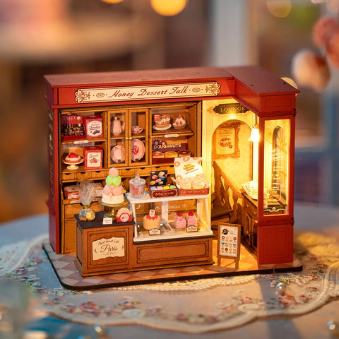 Rolife DIY Miniature House Honey Dessert Talk 242 Pce