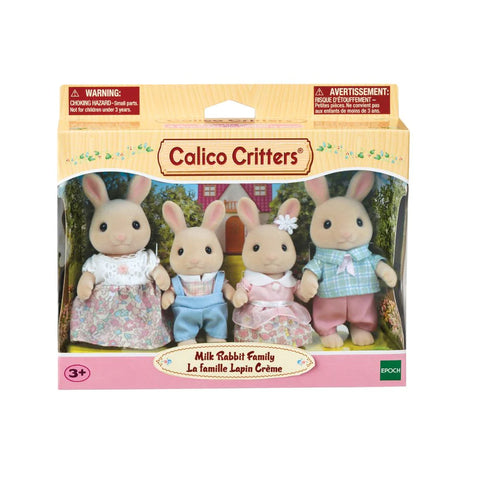 Calico Critters Milk Rabbit Family