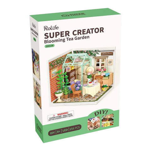 Rolife Super Creator Blooming Tea Garden 151 Pce