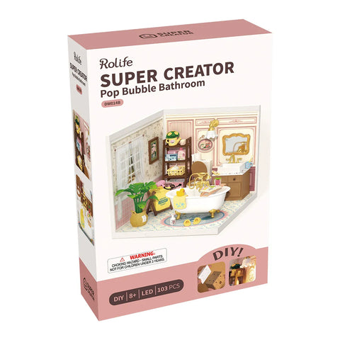 Rolife Super Creator Pop Bubble Bathroom 103 Pce