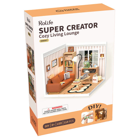 Rolife Super Creator Cozy Living Lounge 114 Pce
