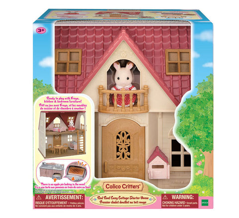 Calico Critters Red Roof Cozy Cottage Starter Home