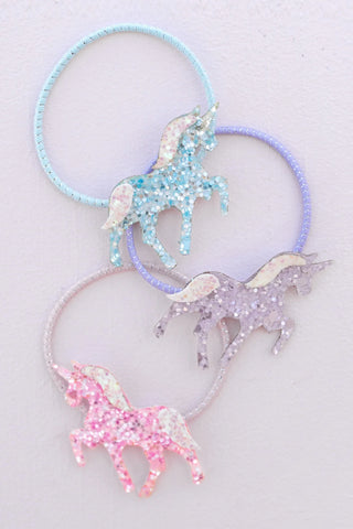 Great Pretenders Pretty Pony Pony Tail Holders 3 Pk