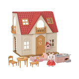 Calico Critters Red Roof Cozy Cottage Starter Home