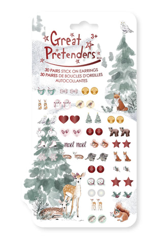 Great Pretenders Woodland Fawn Stick On Earrings 30 Pr