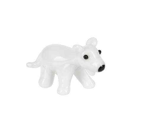 Miniature Glass Polar Bear
