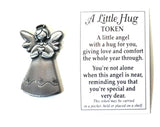 A Little Hug Token Angel Charm