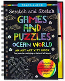 Scratch And Sketch Games And Puzzles Ocean World