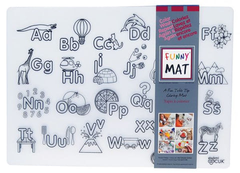 Funny Mat Alphabet Clear