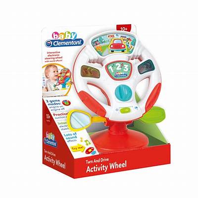 Baby Clementoni Turn & Drive Activity Wheel