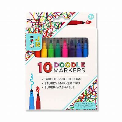 Doodle Markers Jr. 10 Pk