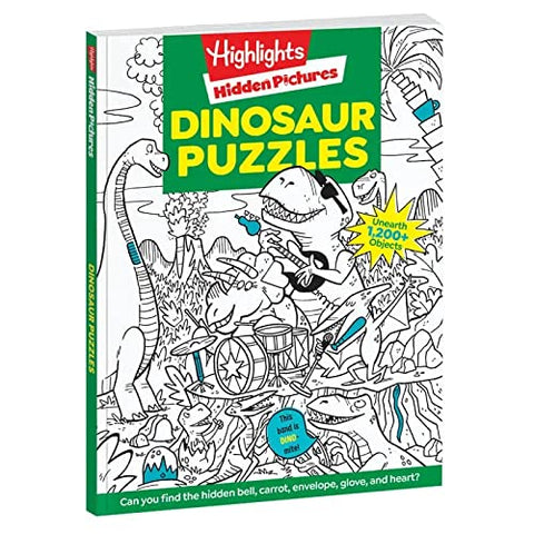 Highlights Hidden Pictures Dinosaur Puzzles