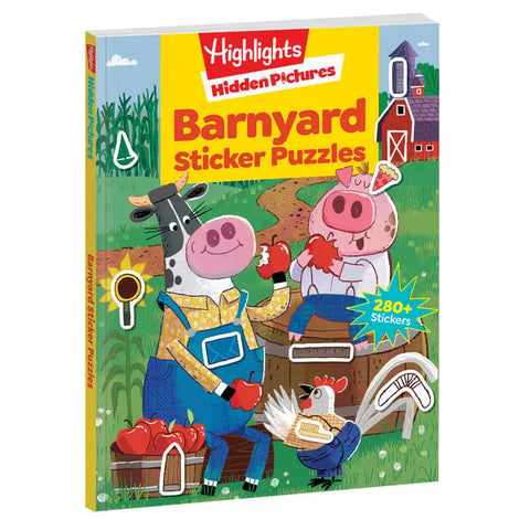Highlights Hidden Pictures Barnyard Sticker Puzzles