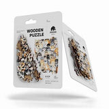 Cat Party Wooden Puzzle 40 Pce