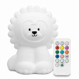 Lumipets LED Lion Night Light w/ Remote