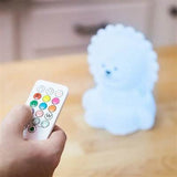 Lumipets LED Lion Night Light w/ Remote