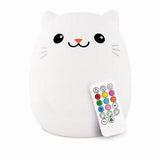 Lumipets LED Cat Night Light w/ Remote