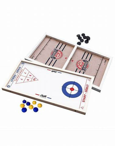 Rustik Slingpuck/Curling/Shuffleboard 3 In 1