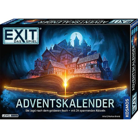 Exit Game Advent Calendar The Hunt For The Golden Book