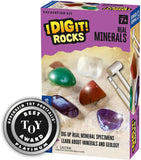 I Dig It Rocks Real Minerals Excavation Kit