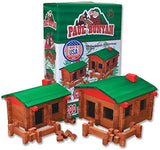 Paul Bunyan Classic Log Cabin Set 200 Pce