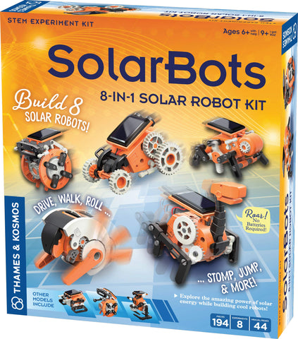 SolarBots 8 In 1 Solar Robot Experiment Kit