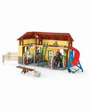 Schleich Farm World Horse Stable 82 Pce