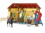 Schleich Farm World Horse Stable 82 Pce